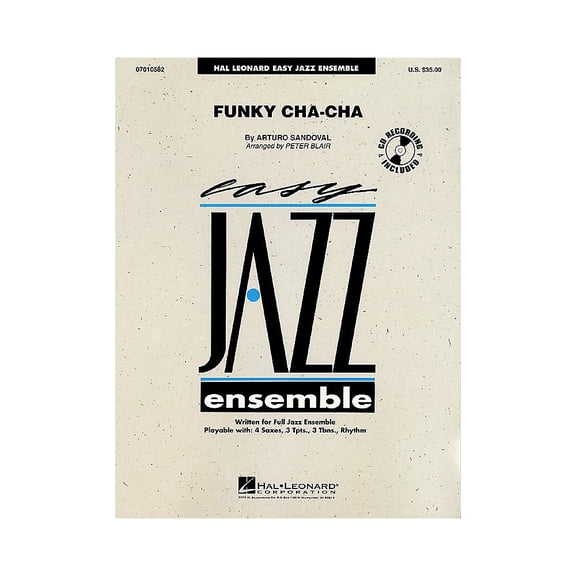 Hal Leonard Funky Cha-Cha Jazz Band Level 2 Arranged by Peter Blair