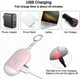 thumbnail image 5 of Rawiri Alarma de Emergencia Personal 130 DB, Alarma de Seguridad Recargable con Linterna LED Antorcha Alarma Anti-Asalto, para Mujeres Niños Ancianos Aventureros - Rosa, 5 of 5