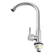 thumbnail image 4 of Kitchen Faucet Stainless Steel Water Tap Rotation Single Lever Bathroom Sink Cold Water Faucet Countertop Washbasin Tap, 4 of 8
