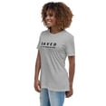 thumbnail image 3 of Saved by the Grace of God Women's Relaxed T-Shirt – Gospel Swag (Athletic Heather, XL), 3 of 6
