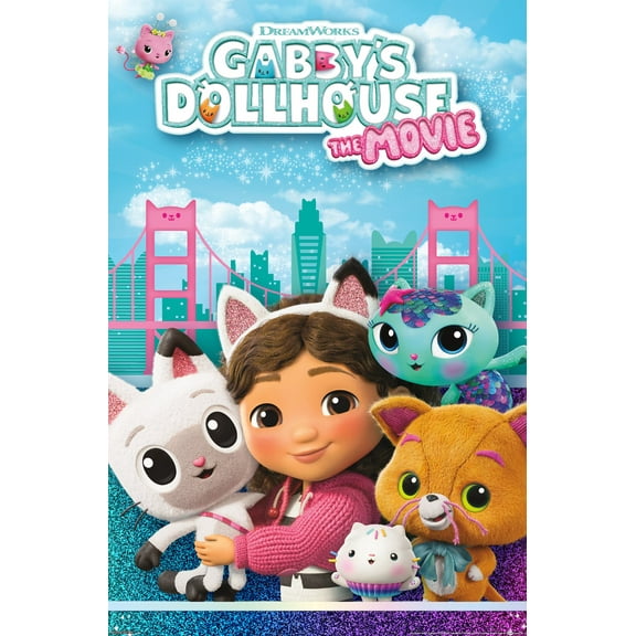 Gabby's Dollhouse: The Movie (2025) - Key Art Wall Poster, 22.375" x 34"