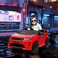 thumbnail image 2 of Qaba 12V  Land Rover Licensed Kids Electric RC Car, Toddler Ride on Toys Gift, Red, 2 of 10