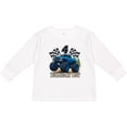 thumbnail image 3 of Inktastic Monster Truck Birthday Boy 4 Boys Long Sleeve Toddler T-Shirt, 3 of 5