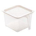 thumbnail image 2 of Agiferg Square Transparent Refrigerator Storage Box, With a Lid Can Be Stacked, 2 of 2