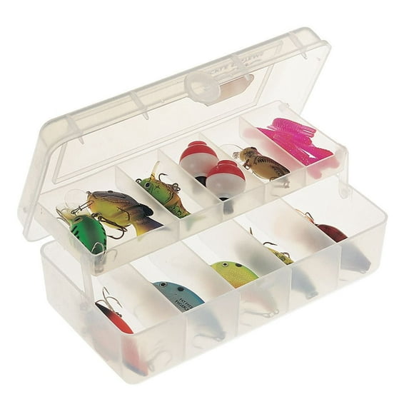 Plano 351001 10 Compartment StowAway® Box, Ten compartments