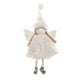 thumbnail image 1 of Árbol de Navidad Colgante creativo Adornos navideños colgantes Gorro de jacquard Lindo ángel de niña Bebé, 1 of 6
