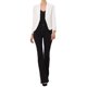 thumbnail image 2 of BLAZER CHIC para Mujeres, Abierto al Frente, Ideal para el Trabajo, Chaqueta de Traje Corta de Verano, Blanca, Talla 2XL, 2 of 6