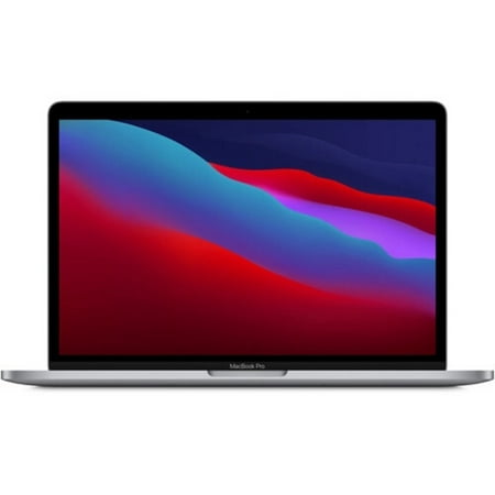 Restored Apple 13.3-inch MacBook Pro Touch Bar, M1 Chip with 8-Core CPU and 8-Core GPU, 16GB RAM, 256GB SSD - Space Gray