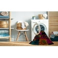 thumbnail image 2 of Ahgly Company Machine Washable Indoor Rectangle Abstract Dark Brown Area Rugs, 3' x 5', 2 of 7