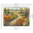 thumbnail image 5 of Art.com Morning Walk II Art Print by Tim OToole, White Frame Wall Art, 40" x 32", 5 of 5