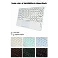 thumbnail image 3 of XZAMB Keyboard Case Compatible with iPad 9.7, iPad 6th Gen (2018), iPad 5th Gen (2017), iPad Air 2 (2014) Smart 7 Colors Backlight Trackpad with Mouses, Built in Pen Holder & Auto Sleep, 3 of 9