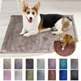 thumbnail image 5 of Moocorvic Pet Blanket for Couch, Small Thickened Plush Blanket Dog Accessories Pet Blankets for Indoor 25.6x17.7inch, 5 of 5
