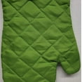 thumbnail image 3 of 2Pc Fabric Kitchen Set: Pot Holder (7"X7") & Oven Mitt (12") Green Color,Cb, 3 of 5