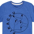 thumbnail image 3 of Pokémon - Happy Pikachu - Youth Short Sleeve Graphic T- Shirt, 3 of 5
