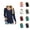 Navy-B, variant on Fall Shirts for Women 2025 Long Sleeve V-Neck Pleated Front Loose Fit Dressy Casual Blouse Womens Fall Tops