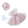 thumbnail image 2 of Adorable Robe de Poupée Fille 30 cm Vêtements 1/ Tenues de Fête de Poupée Cadeaux Fille style 6, 2 of 9