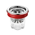 ECKYADAM Shower Drain Backflow er, OneWay Drain Valve for Floor Drainage, Sewer Backflow and