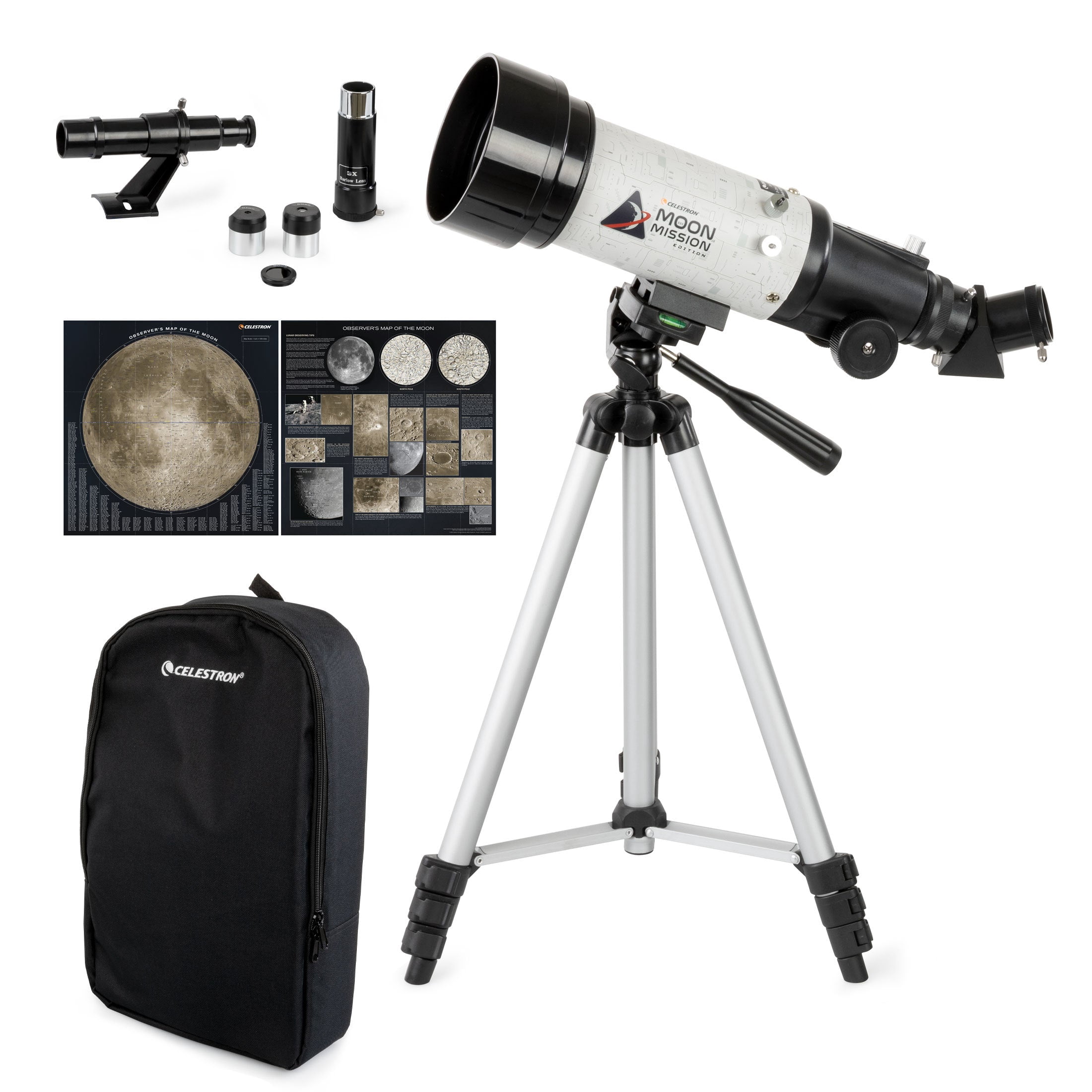 Celestron Moon Mission Travel Scope 70 Portable Telescope