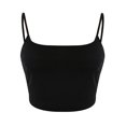 thumbnail image 4 of Viikei Womens Tank Camisoles for Women Sleeveless Tops for Women Fashion Sleeveless Casual Vest Ladies Chest Pad Movement Short Tank Tops, 4 of 9