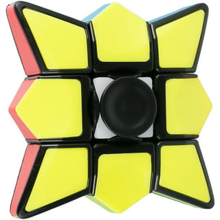 Fidget Cube Anti Stress Enfant Adulte - Fidget Toys Anti Stress Anxiety  Object - Jouet de décompression avec 6 modules apaisants (arc-en-ciel)