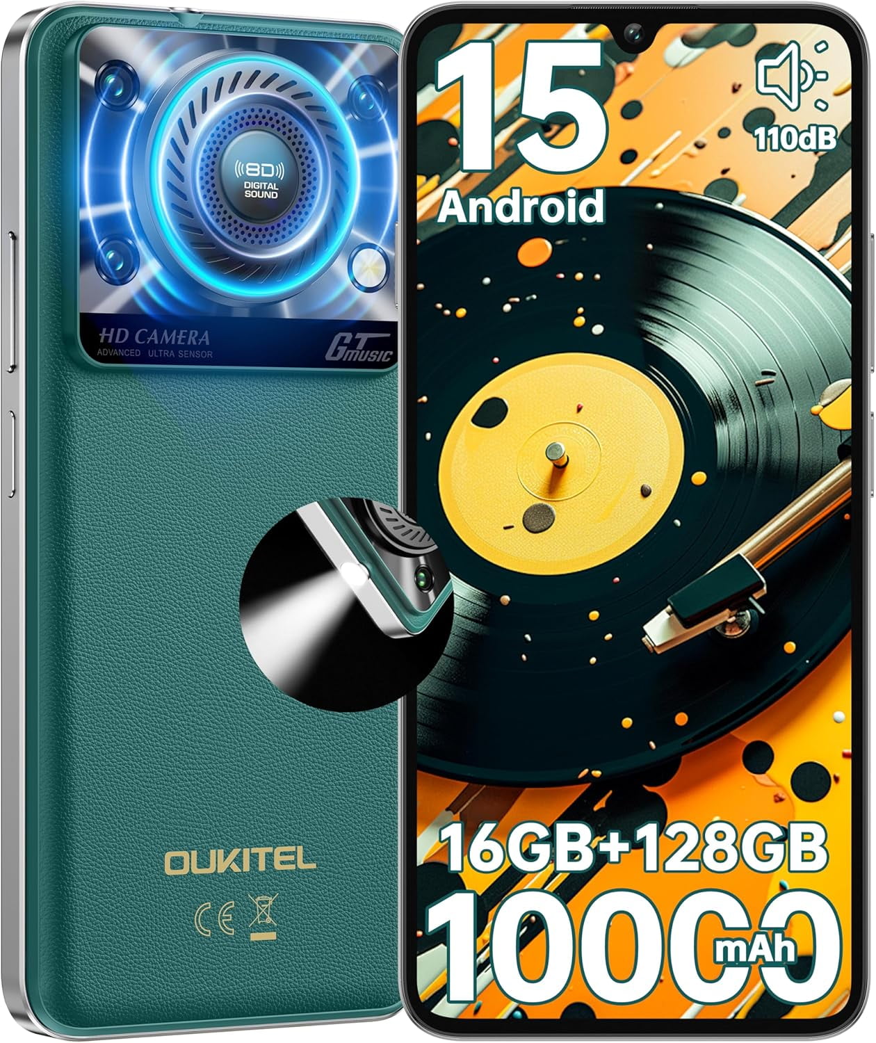 OUKITEL G3 スマートフォン 16GB RAM 128GB OUKITEL G3 Rugged Phone 6-inch HD+, 6300mAh | OUKITEL Store