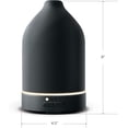 thumbnail image 2 of Brookstone Ceramic Diffuser Essential Oil Diffuser 60ml Tank Black, Add Your Own Scent, 2 of 6