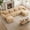 Warm Beige, variant on Vinform 149" Sectional Couch, U-Shaped Sofa with 2 Ottomans for Living Room, 4-Seat, Plush, Gray(No Assembly Required)