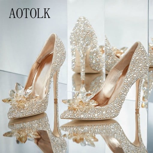 crystal shoes