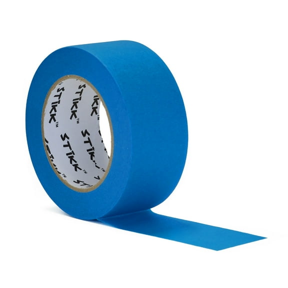 2" inch x 60yd STIKK Sky Blue Painters Tape 14 Day Easy Removal Edge Finishing