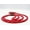 red, variant on Mad About Mutts PACKAGE: Hybrid Climbing Rope Dog Leash with Waste Bag Holder & Dispenser.