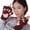Coffee, variant on HEWUQI Womens Plush Paw Fingerless Gloves Soft Fuzzy Bear Claw Half Finger Hand Warmers Cute Winter Daily Gloves Khaki