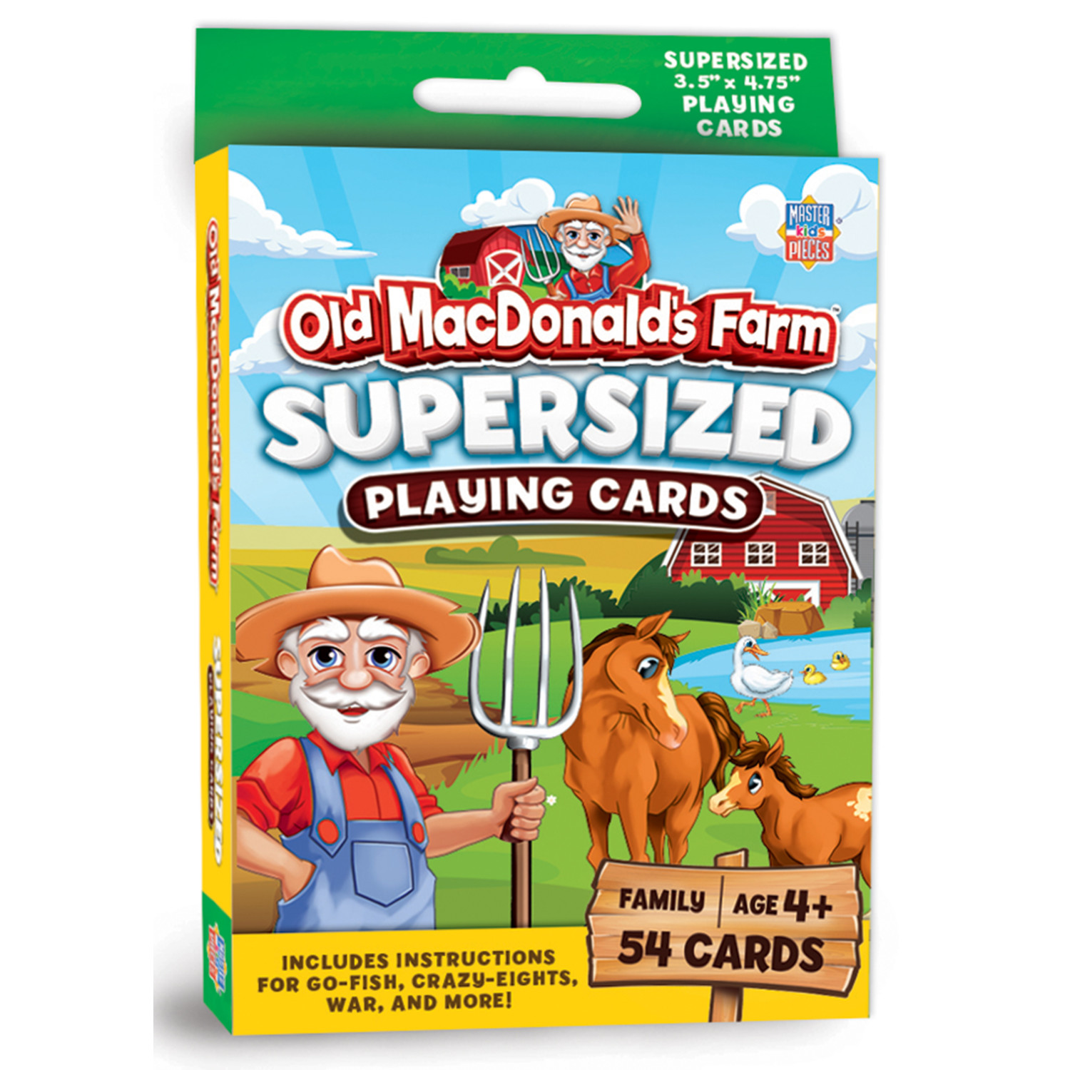 MasterPieces Kids Games, Old MacDonald's Farm, Jumbo Travel