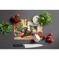 thumbnail image 2 of Labrador Retriever Cozy Christmas Glass Cutting Board Large 12 in x 15 in, 2 of 5