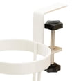thumbnail image 3 of Portavasos de escritorio Portabotellas de agua Reposabrazos de silla portátil Portavasos para bebidas para Blanco, 3 of 9