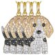 thumbnail image 1 of Colgantes y Dije de AnimalesVentDepot MXGOE-004 4 Piezas Negro, 1 of 4