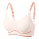thumbnail image 3 of Sujetador sin costuras fino para mujer: sujeción suave, apto para pechos grandes, copa semirrígida, sin aros y transpirable, para uso informal, yoga o nocturno, 3 of 3