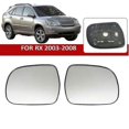 thumbnail image 2 of Right Side Mirror Glass Heated For Lexus Rx 2003 - 2008 Toyota Hilux, 2 of 5