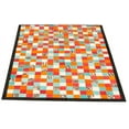 thumbnail image 1 of ECARPETGALLERY 4'6" x 6'6" Contemporary Cowhide Patchwork Handmade Area Rug for Living Room, Dining Room and Bedroom in Blue, 1 of 9