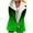 Green, variant on Fashion Winter Warm Caots for Womens Plus Size Zip Up Composite Plush Button Lapels Jacket Outwear Coat