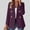 Purple, variant on RYDCOT Dressy Blazers for Women Button Long Sleeve Lapel Business Casual office Work Suit Blazer with Pockets Purple