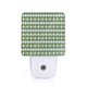 thumbnail image 1 of Balery Light Green Squares Luz Nocturna LED con Sensor Automático, Enchufe con Sensor Crepuscular, Luz Suave de 0.5W para Dormitorio, Pasillo, Baño-US, 1 of 7
