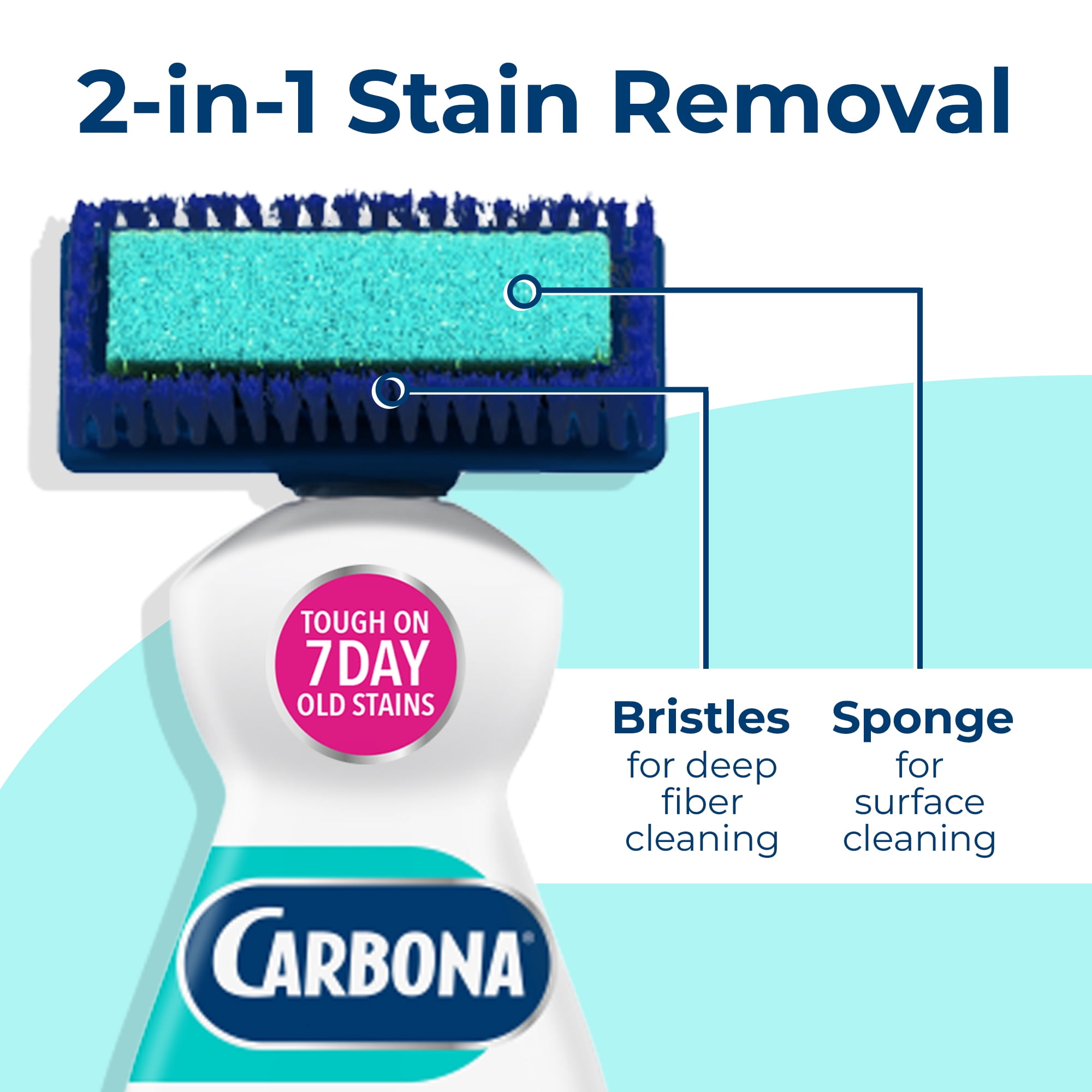 Carbona, Carpet Cleaner, 27.5oz, Oxy-Powered Foam Brush - Walmart.com