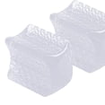 thumbnail image 3 of Separadores de dedos de silicona para dedos del pie superpuestos, 2-4 paquetes, 4 Uds. 3 piezas, 3 of 5