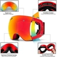 thumbnail image 4 of Juli Ski Goggles,Winter Snow Sports Snowboard Goggles with Anti-Fog Lens BNC, 4 of 6