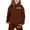 Brown, variant on Toddler Girls Tie Dye Heart Print Hooded Sweatshirt And Pants Two Piece Set Girls Clothes Cute Clothes For Girls Black,2-3 Years
