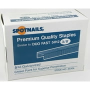 Spotnails 35506 3/8-Inch Staples, 5000 Count