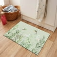 thumbnail image 3 of Farmhouse Kitchen Rugs and Mats set of 2,Green Leaves Birds Floral Kitchen Floor Mats Non Slip Washable Mats Anti Fatigue Waterproof Mats for Kitchen Laundry Room,23.6x15.7+47.2x15.7 inch, 3 of 6