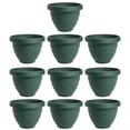 thumbnail image 4 of 10pk HC Companies 7.5 inch Self Watering Planter Indoor Outdoor Garden Planters Plastic Flower Pot, 4 of 6