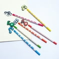 thumbnail image 2 of Milisten 12 Pcs Crayons Forme de Notation Musicale Crayons d'Examen pour Étudiants Enfants, 2 of 6