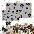 thumbnail image 4 of 18×30in Pet Feeding Mat Dog Cat Food Mat for Floors Waterproof Food and Water Bowl Mats for Indoor Absorbent Non-Slip Dog Food Mat Quick Dry Pet Food Mats Light Gray, 4 of 6